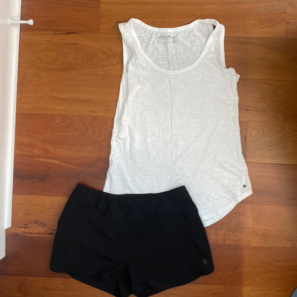 Eddie Bauer Tank And Mpg Athletic Short